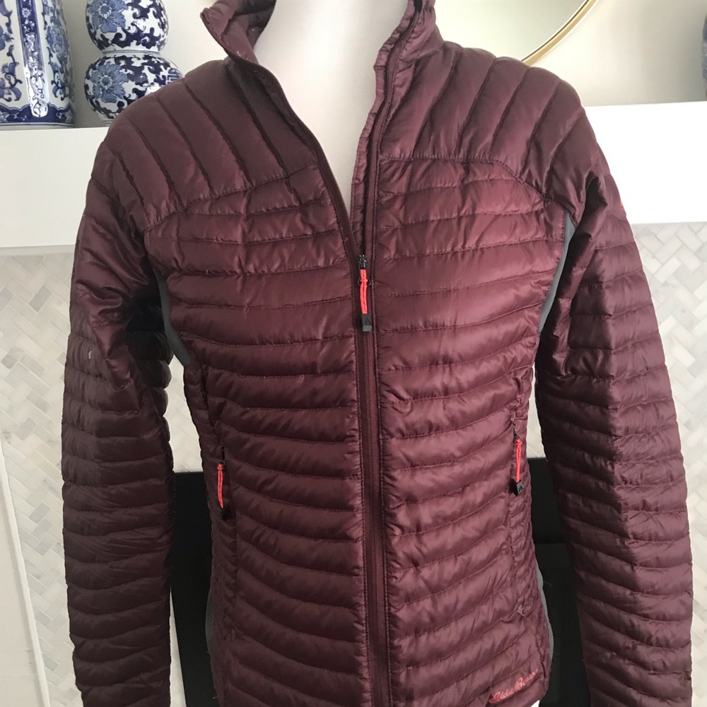 Eddie Bauer packable down jacket